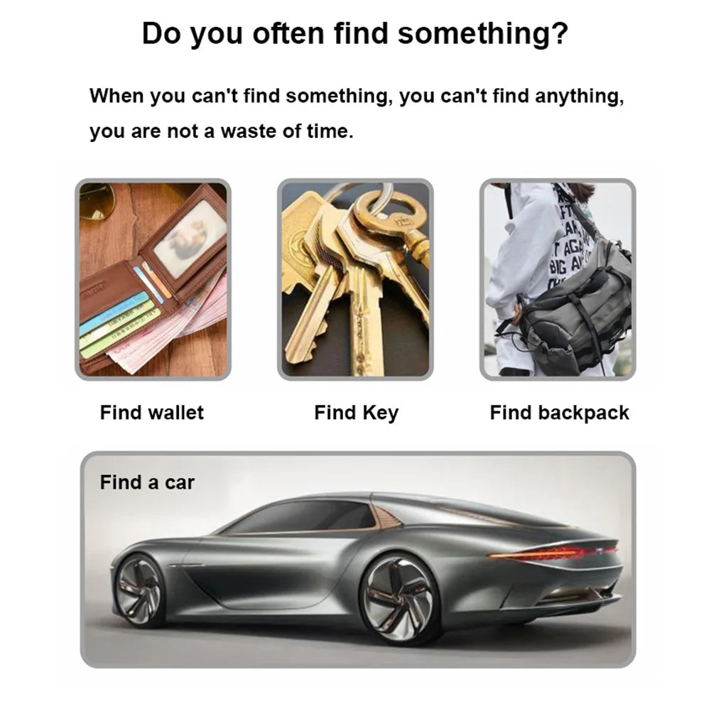 Wireless Mini GPS Tracker Bluetooth-compatible for iPhone/Android