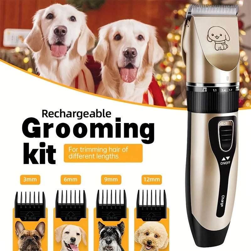 Pet Hair Rechargeable Electric Precision Clipper Kit