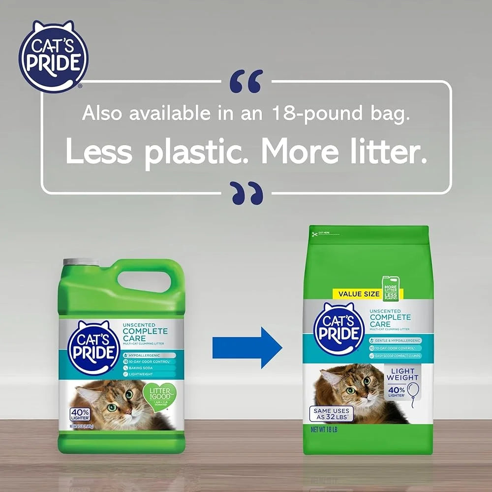 Premium Lightweight Clumping Cat Litter