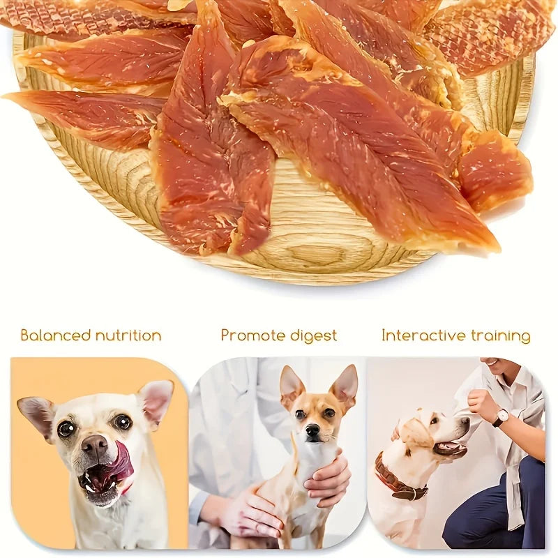 Natural Chicken Jerky Treats For Dogs