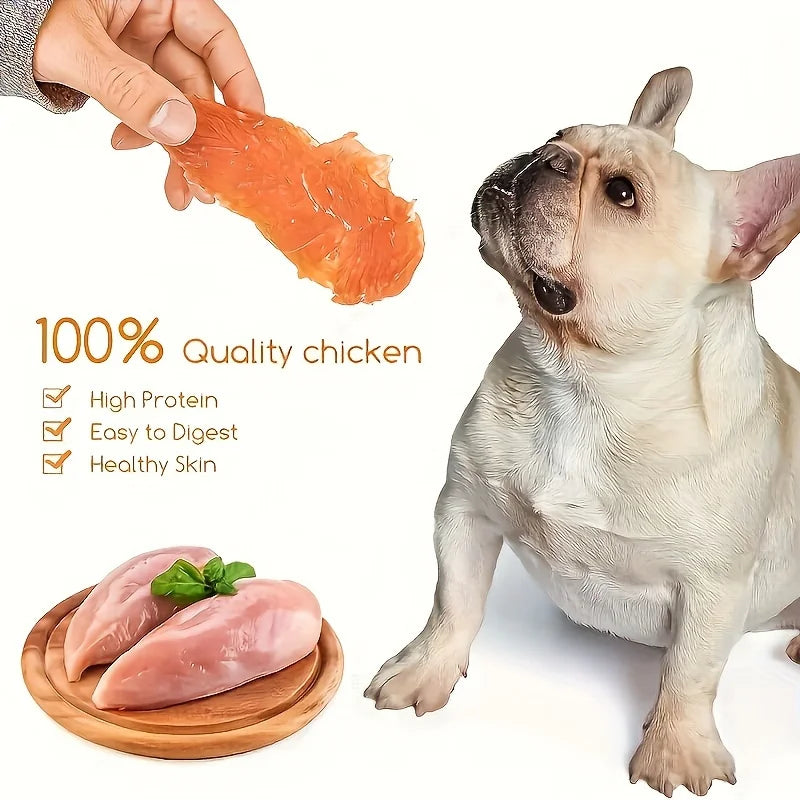 Natural Chicken Jerky Treats For Dogs