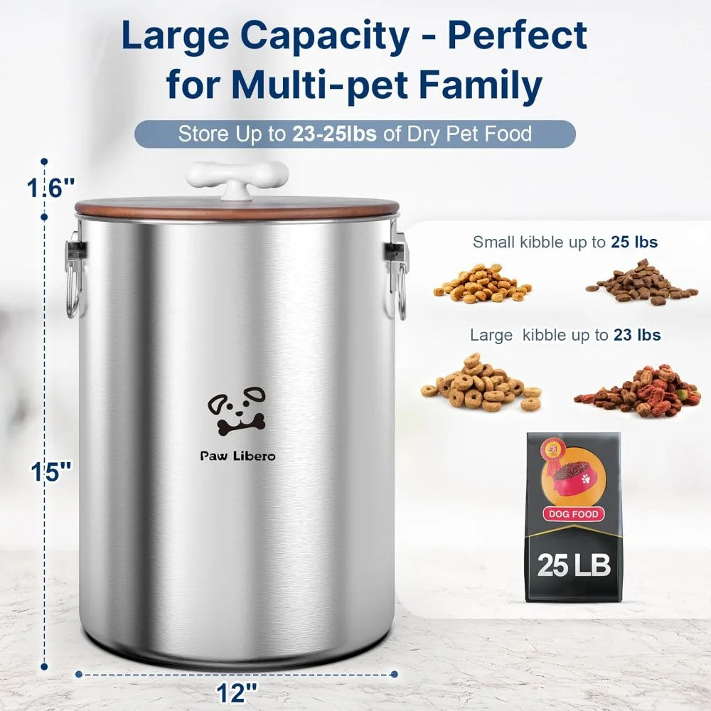 Bulk Stainless Steel Dog Food Storage
