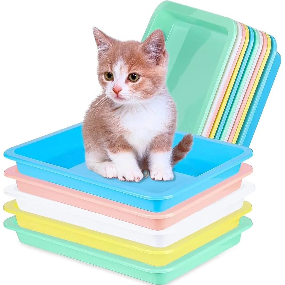 10 Pcs Portable Small Litter Box