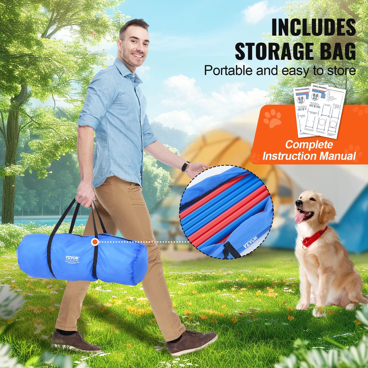 VEVOR Dog Agility Training Equipment