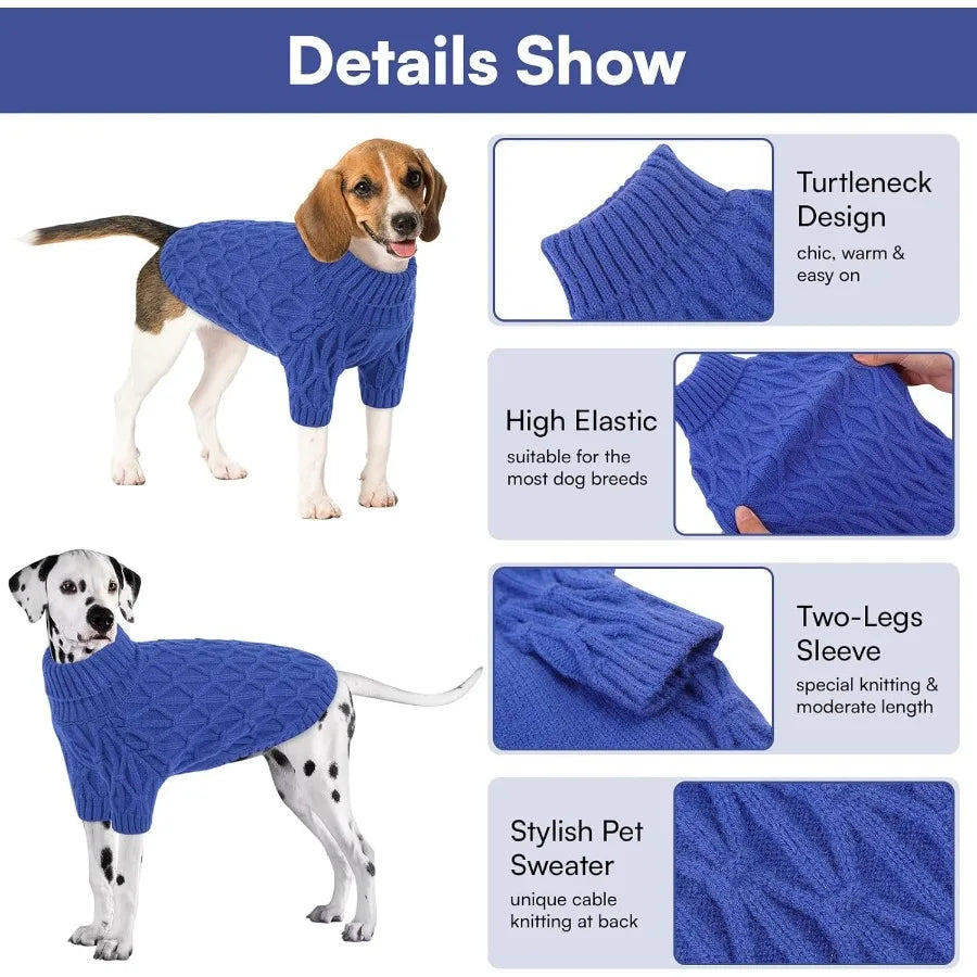 Warm Pullover Dog Sweaters