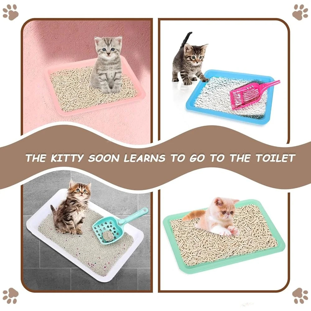 10 Pcs Portable Small Litter Box