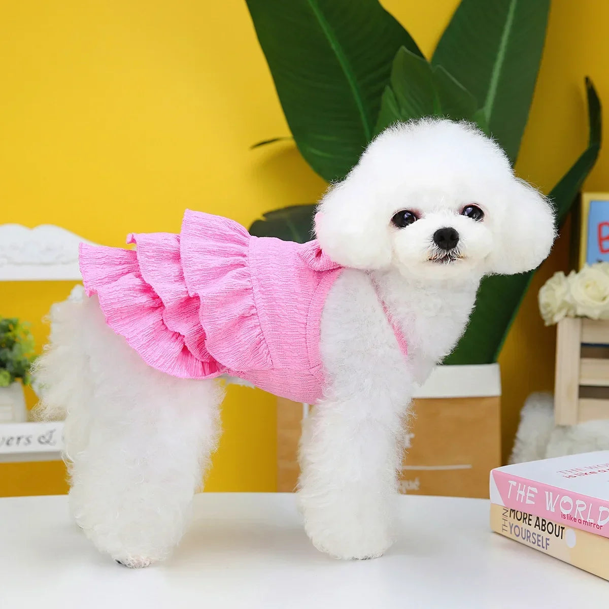 Spring Pet Clothes Dog Cat Princess Dresses