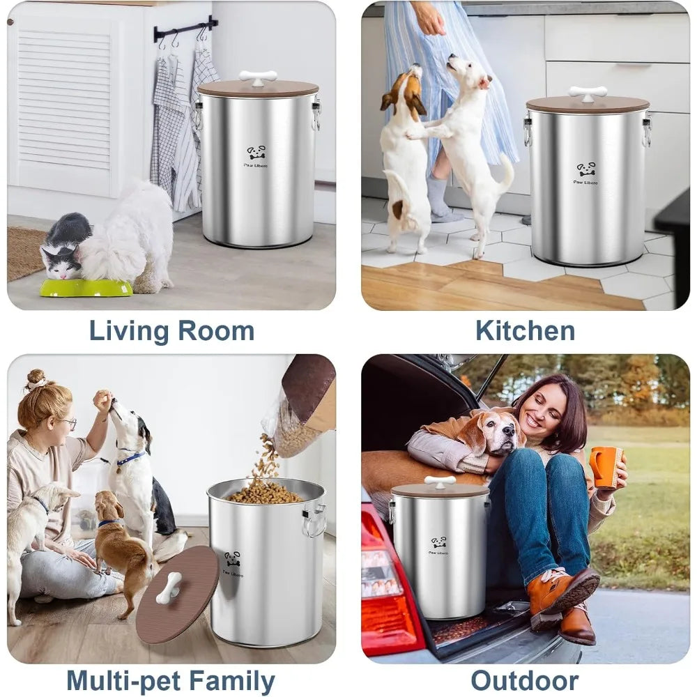 Bulk Stainless Steel Dog Food Storage