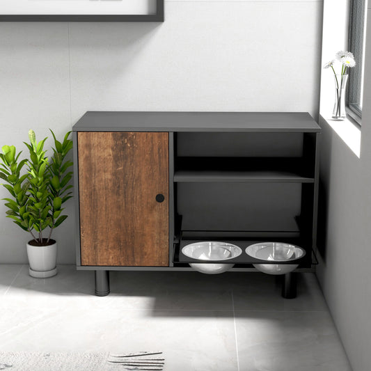 Large Pet Feeding Storage Cabinet