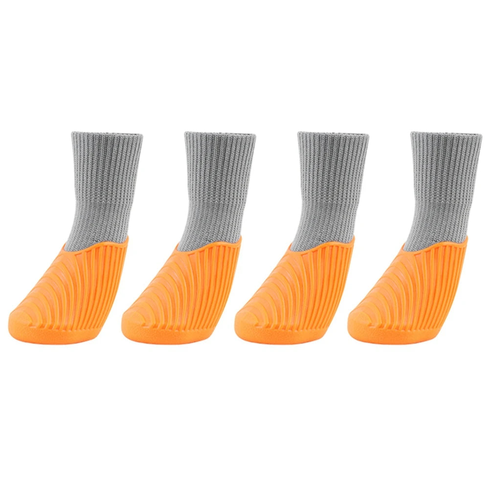 4Pcs Outdoor Pet Boots Protector