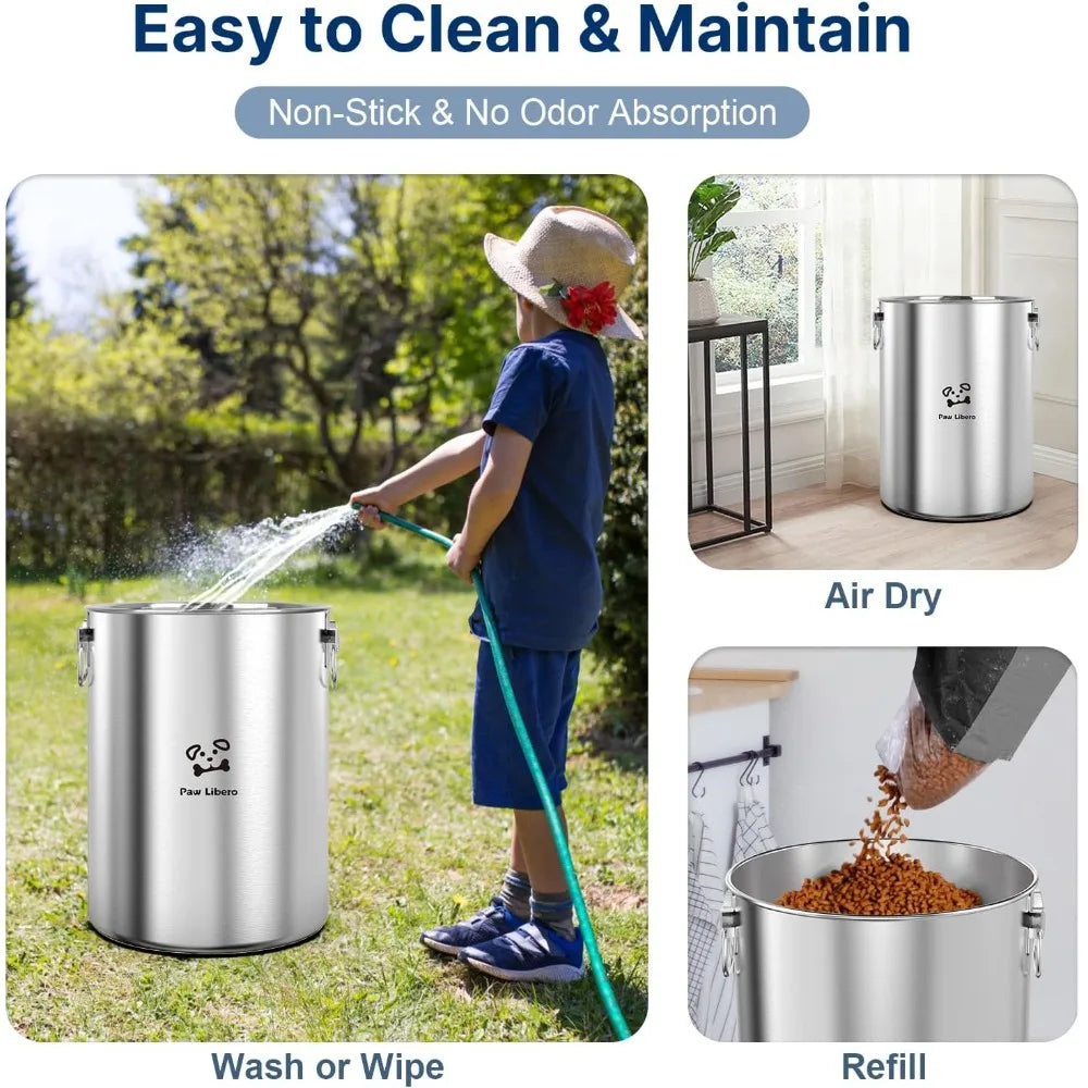 Bulk Stainless Steel Dog Food Storage